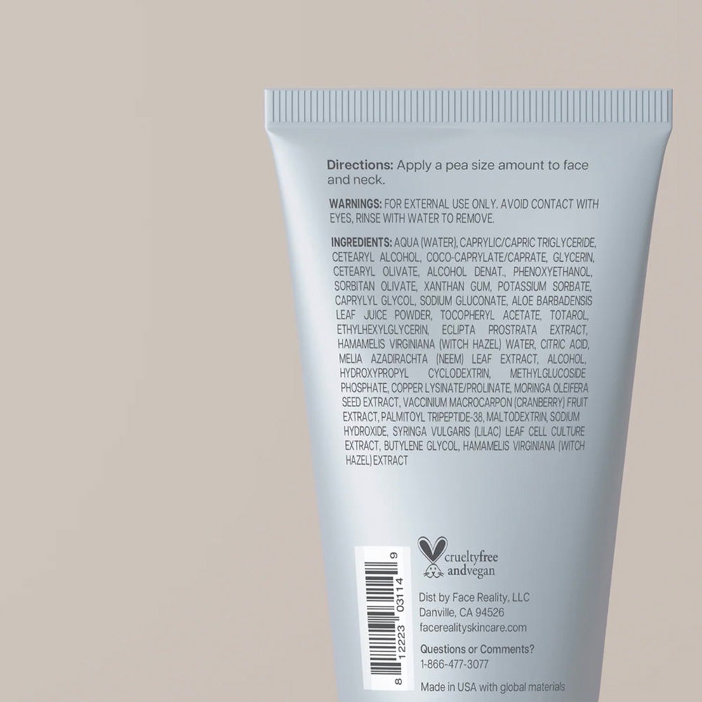 Face Reality Cran-Peptide Cream (2oz)